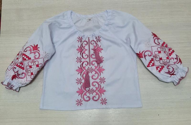 Вышиванка Limerense (86-110) LM174 white (деми)