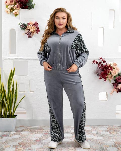 Костюм спорт Seven Zikina (48-62) 936 grey (деми)