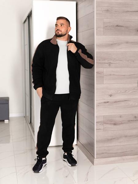 Костюм спорт Seven Zikina (48-56) 948 black-brown (зима)