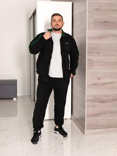 Костюм спорт Seven Zikina (48-56) 948 black-green (зима)