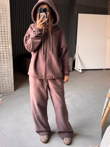 Костюм спорт Femzone (42-58) 1153 d.beige (зима)