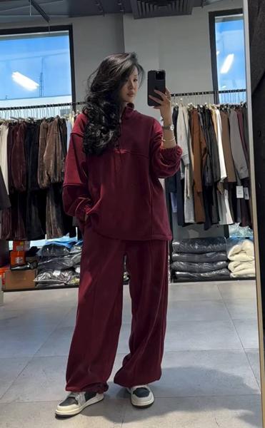 Костюм спорт Femzone (42-58) 1157 wine (зима)