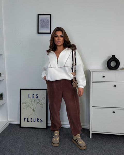 Костюм спорт Femzone (42-58) 1160 brown (зима)