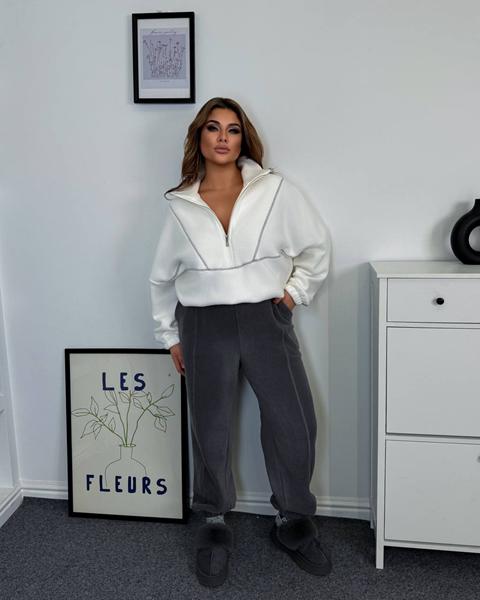 Костюм спорт Femzone (42-58) 1160 grey (зима)