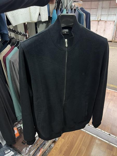 Кофта Vip Stendo (M-2XL) 3903 black (деми)