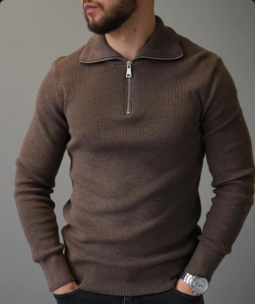 Свитер Vip Stendo (M-2XL) 5955 brown (зима)