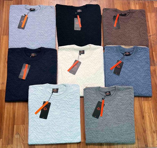 Свитер Vip Stendo (3XL-5XL) 73503-2 khaki (3XL-5XL) (зима)