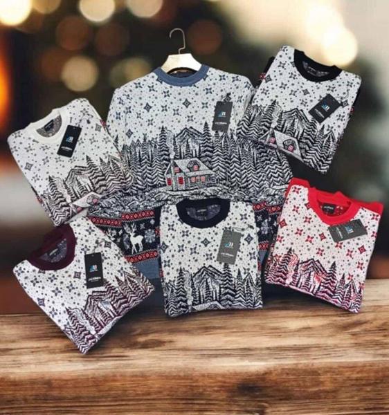 Свитер Vip Stendo (M-XL) VS1663 wine (зима)