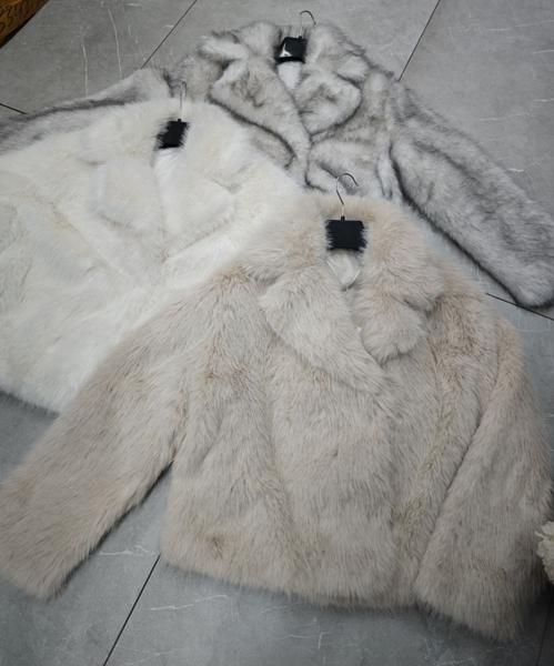 Шуба Modnulya (S-L) 832 white (зима)