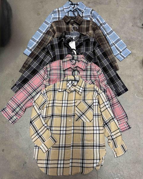 Рубашка Bright Harmony (128-158) B1575 pink (деми)