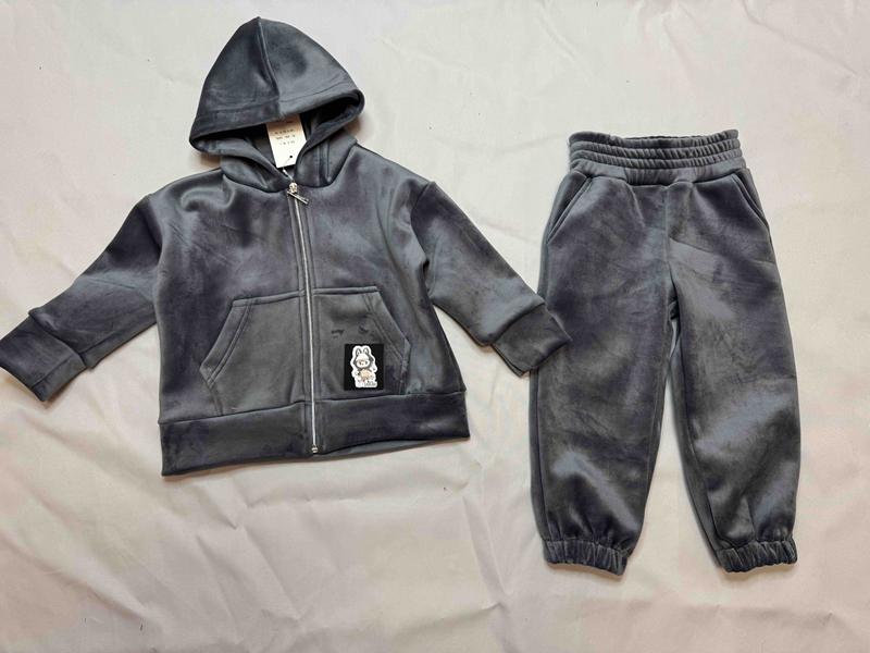 Костюм спорт Bright Harmony (92-122) B1604-2 grey (деми)