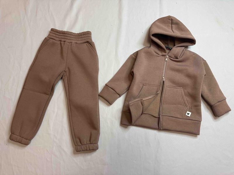 Костюм спорт Bright Harmony (98-122) B2604 brown (зима)