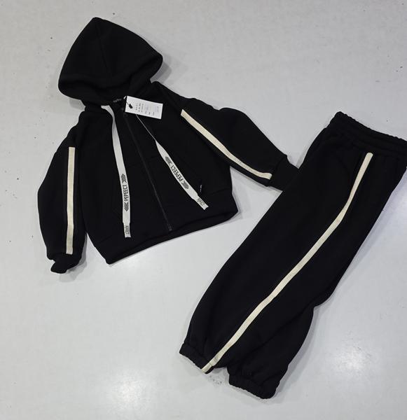 Костюм спорт Bright Harmony (128-164) B4885 black (зима)