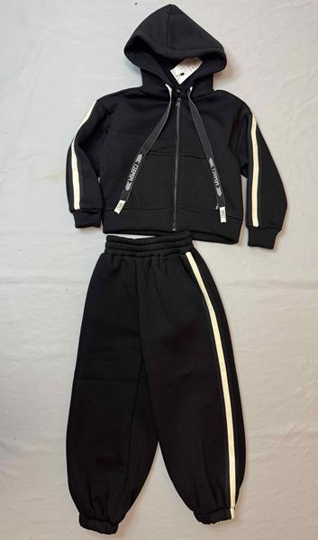 Костюм спорт Bright Harmony (128-164) B4885-0 black (зима)