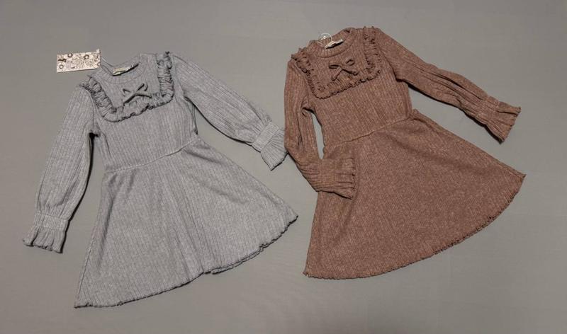 Платье Bright Harmony (104-134) B812 brown (деми)