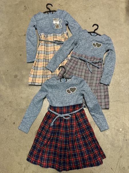 Платье Bright Harmony (116-140) BH33 red (деми)