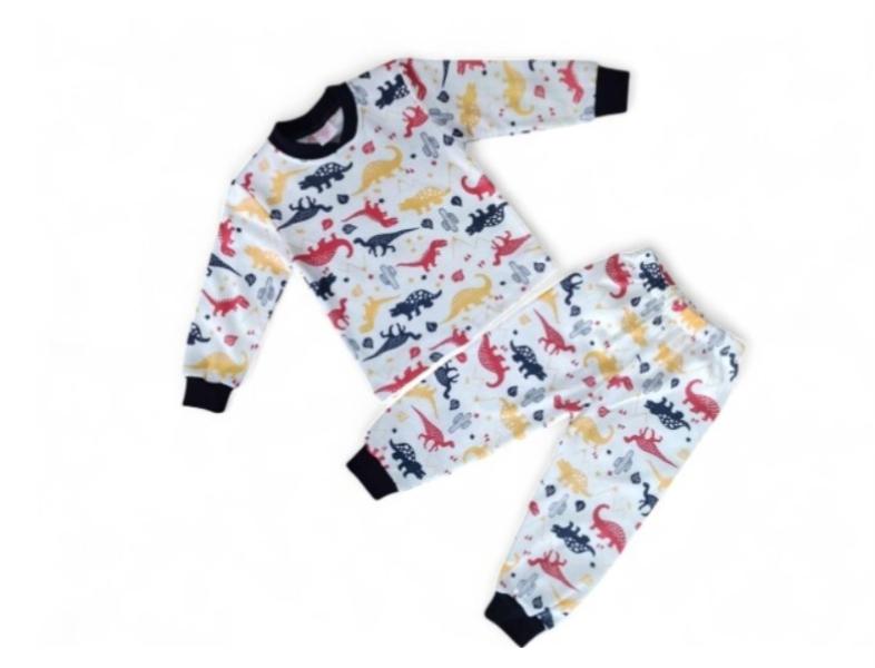 Пижама Malibu2 (1-4) 14450 white-navy (зима)