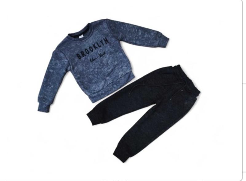 Костюм спорт Malibu2 (3-10) 2517 d.grey (деми)