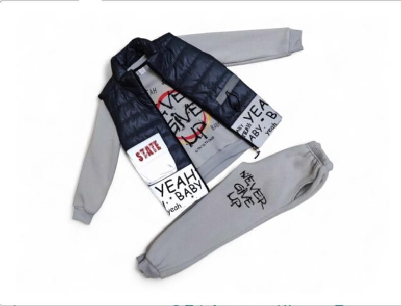 Костюм спорт Malibu2 (6-10) 2520-2 grey (зима)