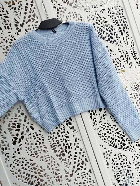 Свитер Lora (one size) LR903 l.blue (зима)