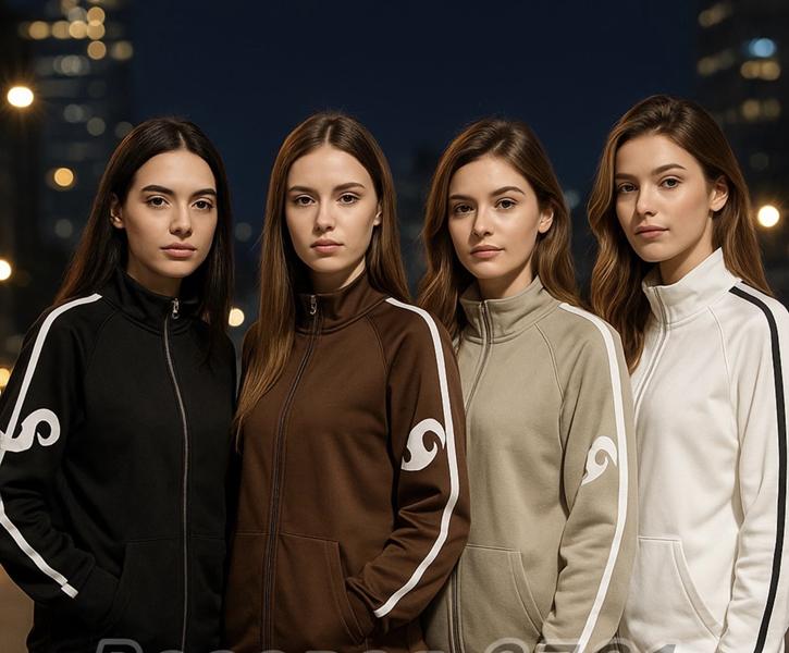 Кофта спорт Lora (44-50) LR924 brown (деми)