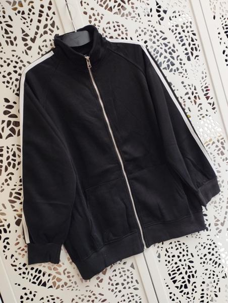 Кофта спорт Lora (44-50) LR929 black (деми)