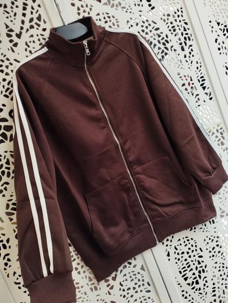 Кофта спорт Lora (44-50) LR930 brown (деми)