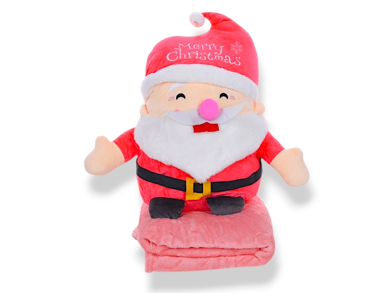 Плед Obuv OK2 (120*160) 79-4, Санта Merry  45х30, плед 160х120 (деми)