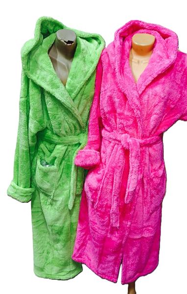 Халат Cotpark (S-2XL) C33 pink (зима)