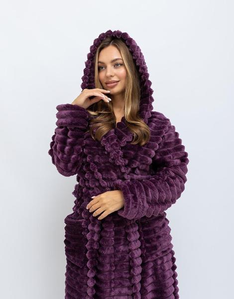 Халат Cotpark (M-2XL) C13 violet (зима)