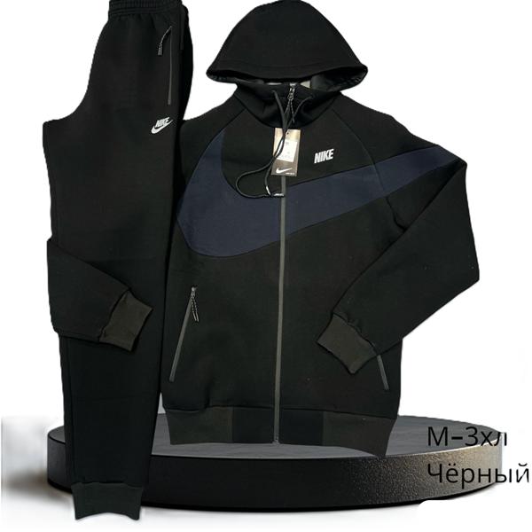 Костюм спорт Hai (M-3XL) H918 black (зима)