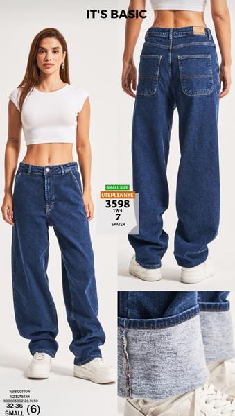 Джинсы Jeans Style (32-36) 3598-7 blue (зима)