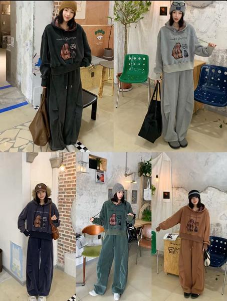 Костюм спорт Major (S-L) 7282 grey (зима)