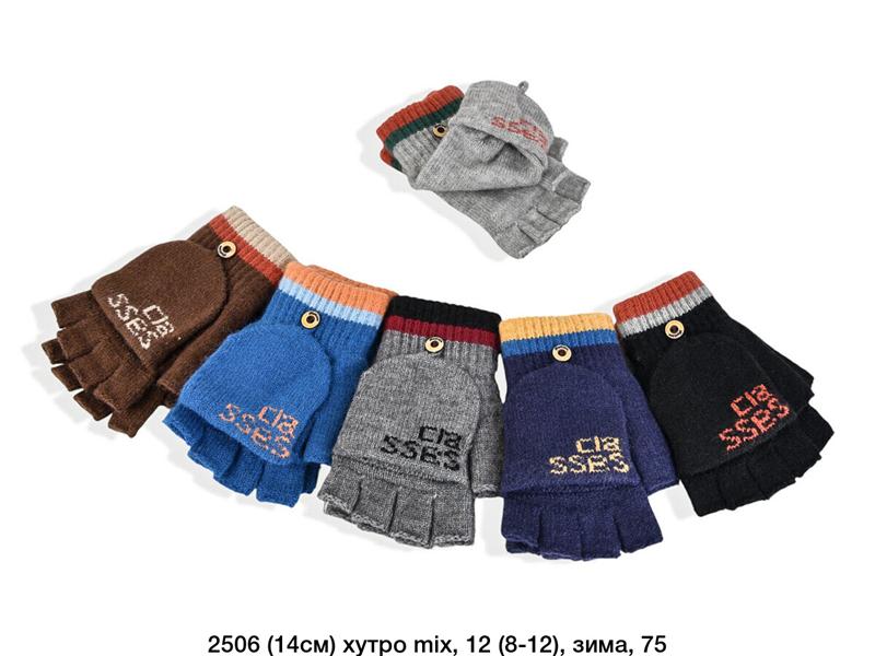 Перчатки SunnyTot (8-12) 2506 mix (зима)