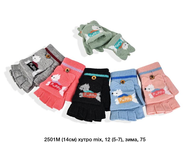 Перчатки SunnyTot (5-7) 2501M mix (зима)