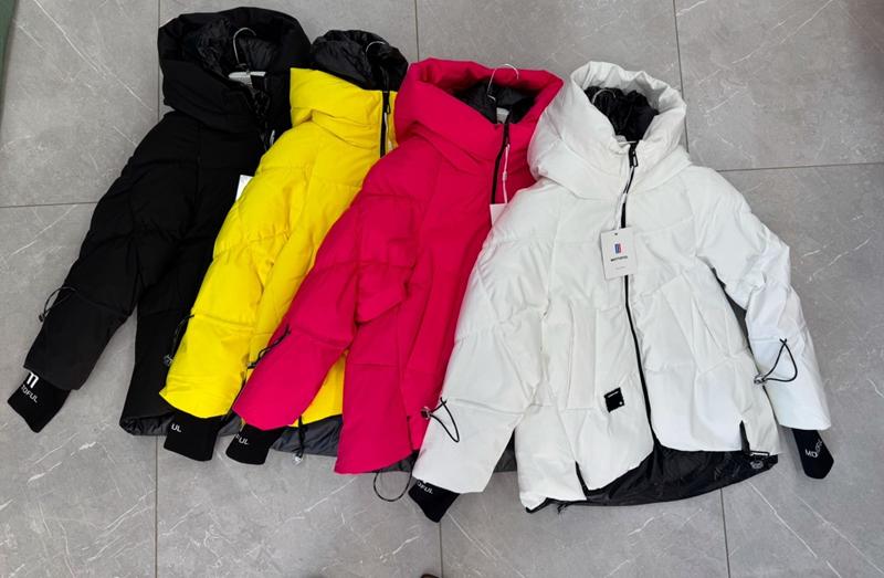 Куртка DKNSEL (42-50) 046 yellow (зима)