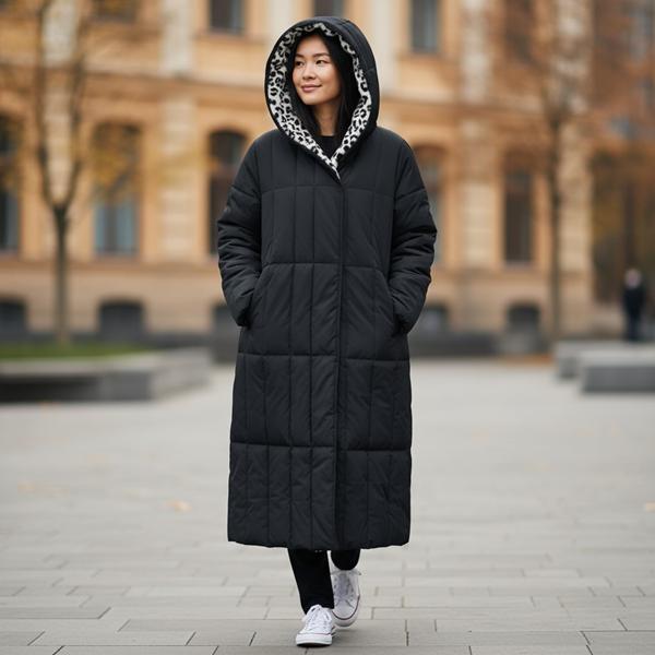 Куртка DKNSEL (42-50) 24589 black (зима)