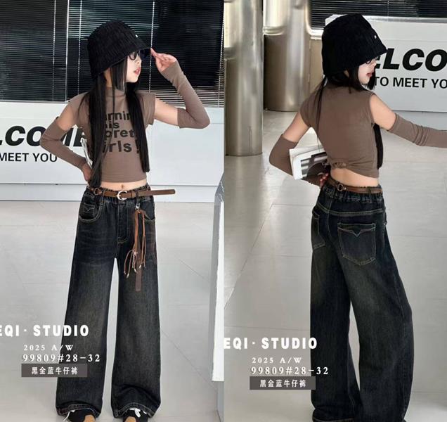 Джинсы SunnyTot (28-32) 99809 black (деми)