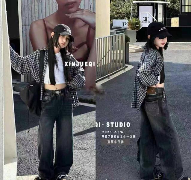 Джинсы SunnyTot (26-30) 98708 black (деми)