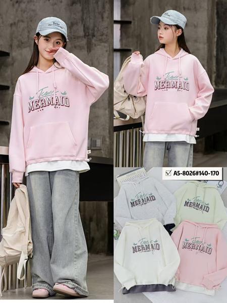 Свитер SunnyTot (10-14) A5-8026 l.grey (деми)