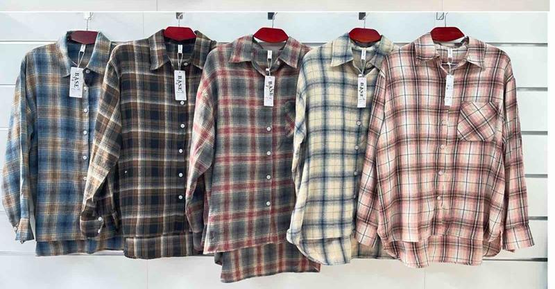 Рубашка BASE (2XL-6XL) 2505 blue (зима)