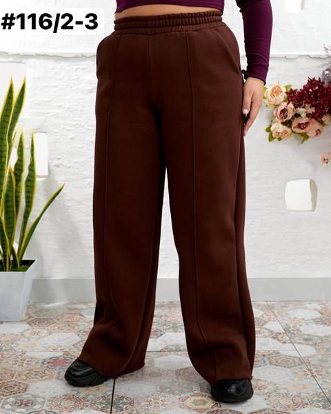 Штаны спорт BAT (48-52) 116-3 brown (зима)