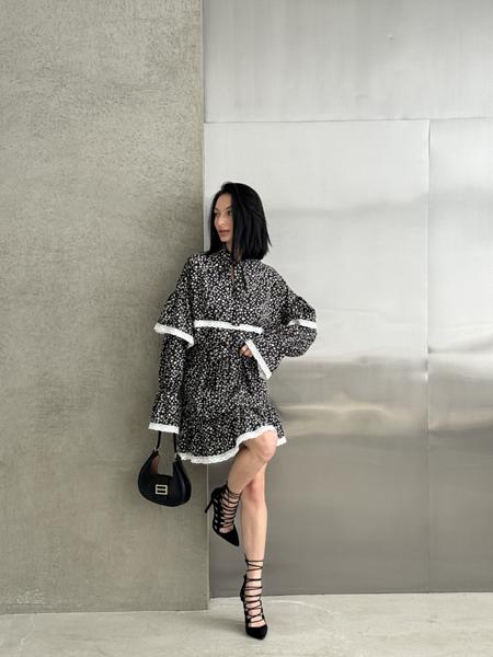 Платье Sofi Cor (42-48) 6023-1 black (деми)