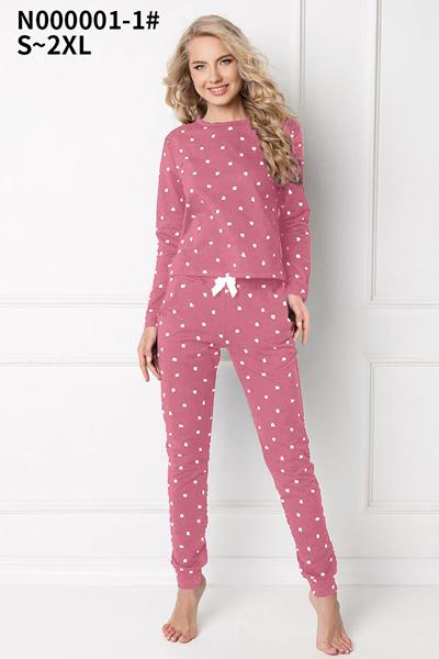 Пижама Brilliant (S-2XL) B000001-1 d.pink (деми)