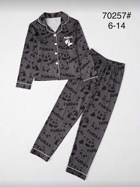 Пижама Brilliant (6-14) B70257 grey (деми)