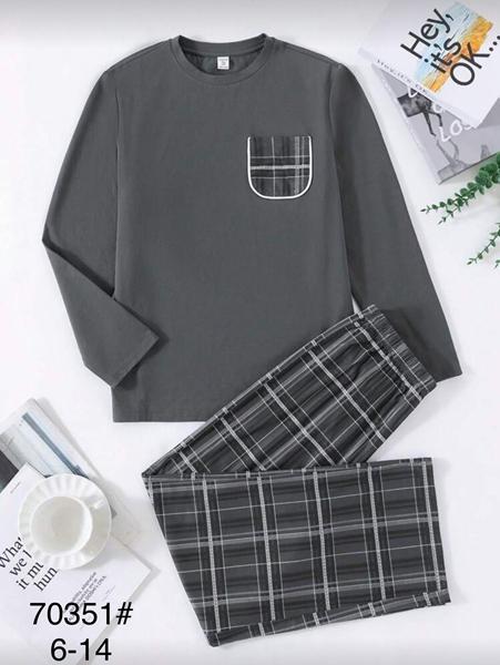 Пижама Brilliant (8-16) B70351 grey (деми)