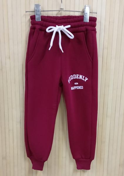 Штаны спорт Miki Maki (13-16) MM644 wine (зима)