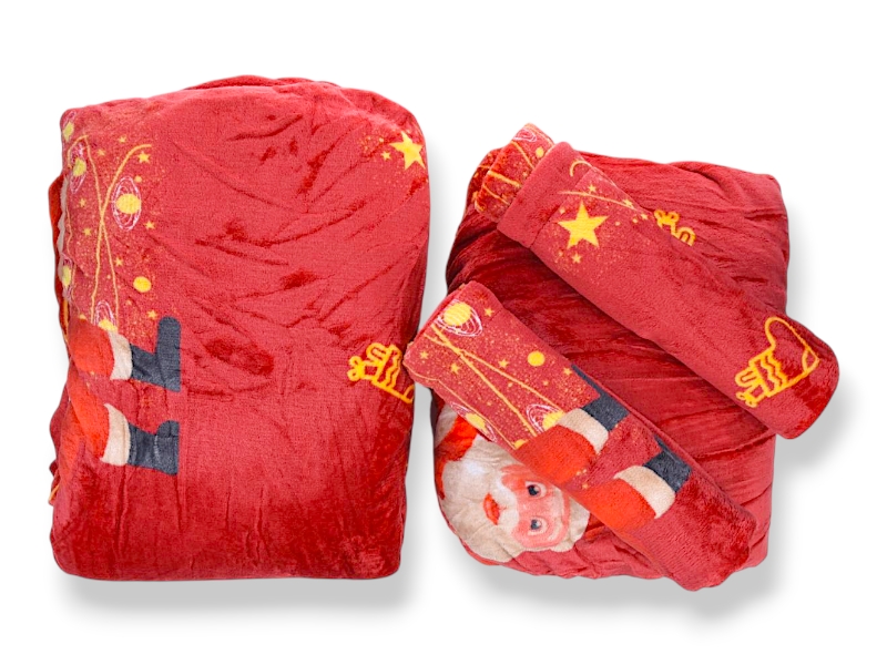 Постельное белье Obuv OK2 (200*230) 18102 (12149) d.red Постільна білизна (зима)