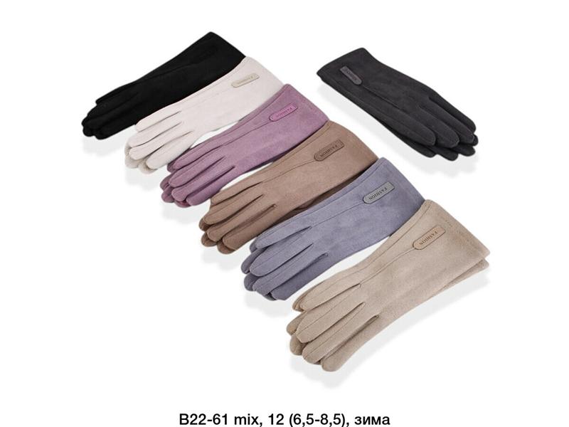 Перчатки Descarrilado (6.5-8.5) B22-61 mix (зима)