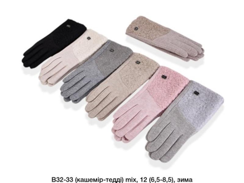 Перчатки Descarrilado (6.5-8.5) B32-33 mix (зима)